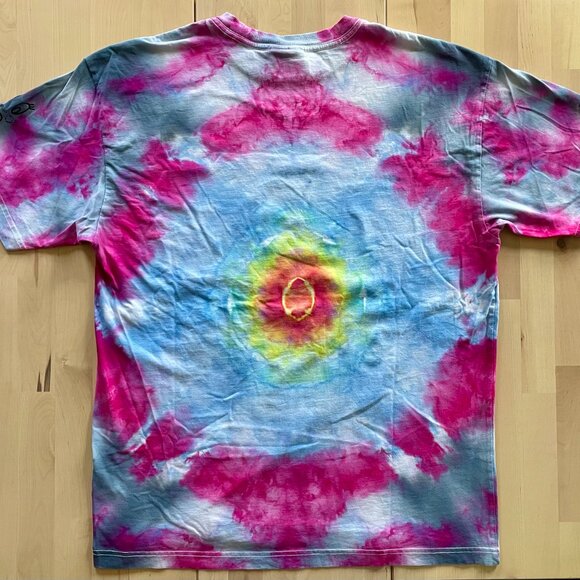 Teddy Fresh Unisex T-Shirt Hila Bear Designs size Medium CUSTOM TIE-DYED - Picture 6 of 9